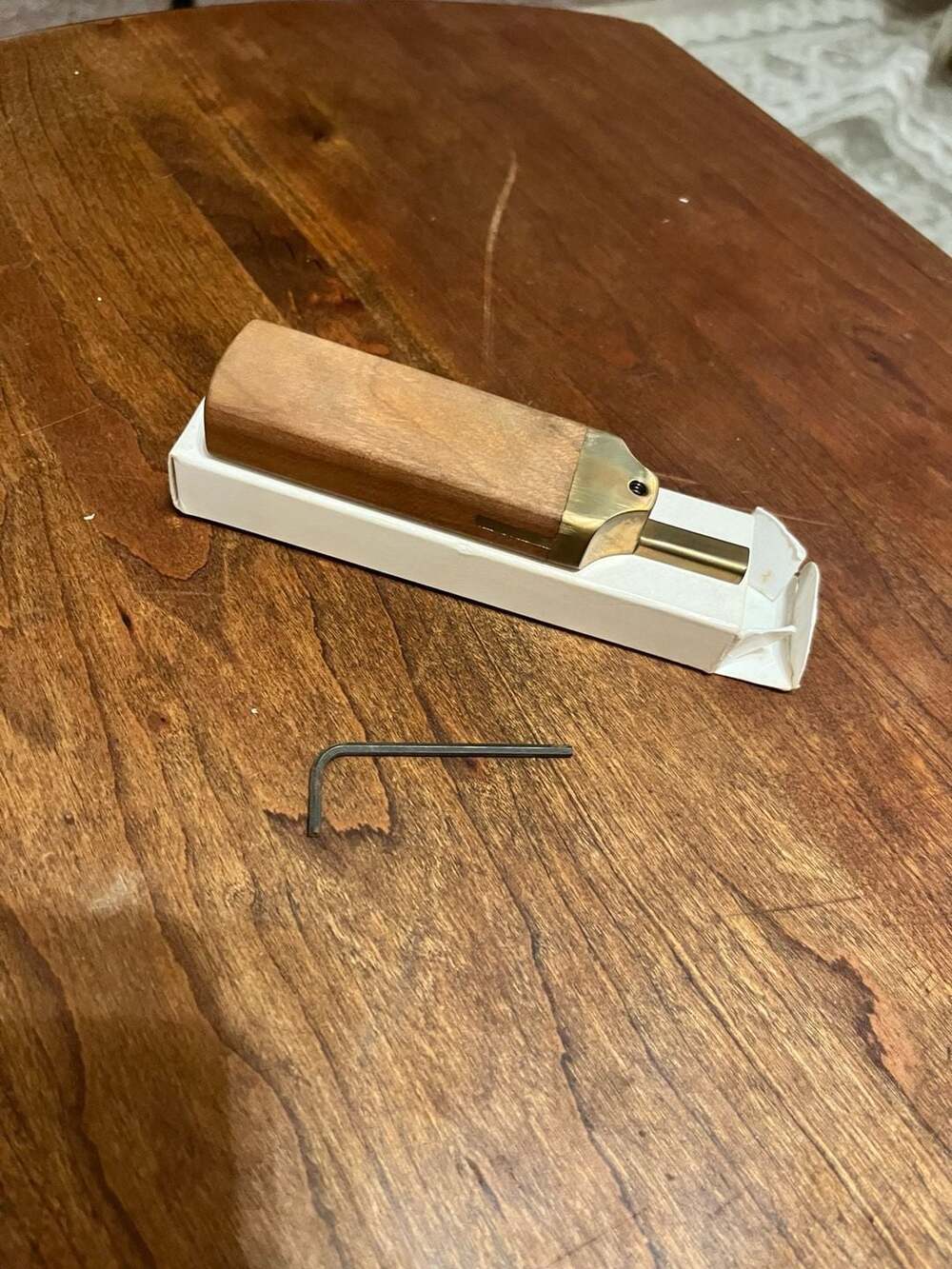 Purfling Channel Cutter CT Brass Square Handle with Box